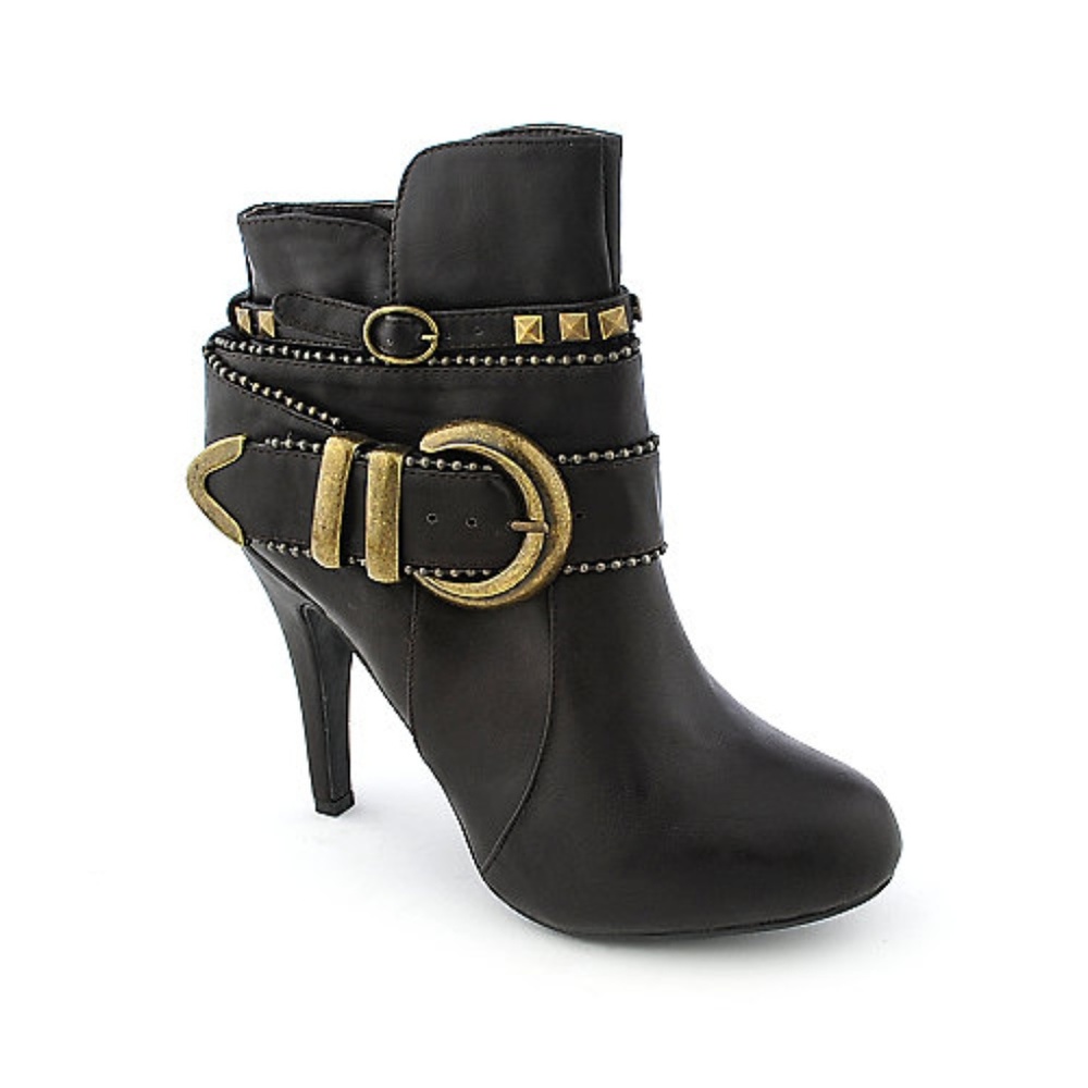 Anne Michelle Strut Boot - Size 7